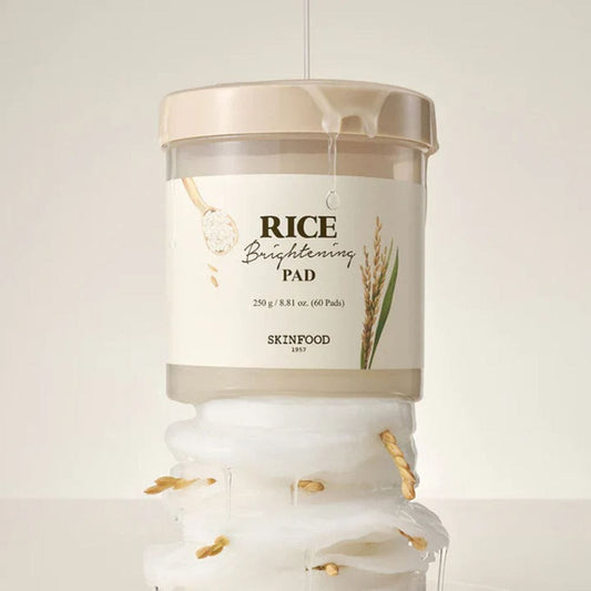 SkinFood SkinFood Rozjaśniające płatki tonizujące z ryżem - 60 sztuk