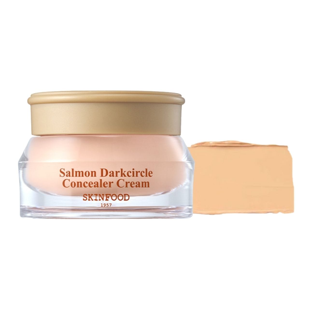 SkinFood SkinFood Salmon Darkcircle Kremowy korektor z peptydami 10 g - 02 Beige — Inhaltsstoffe i ocena