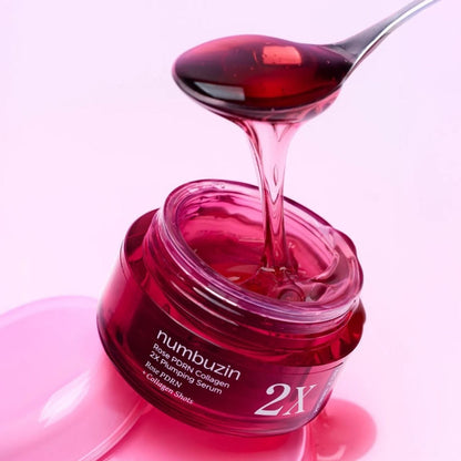 SoKorean Numbuzin No.2 Rose PDRN Collagen Serum kolagenowe z PDRN i peptydami - 30 ml