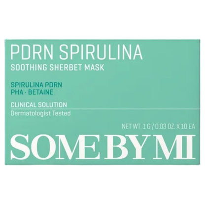 Some By Mi Some By Mi PDRN Spirulina Kojąca maska z algami - 10 sztuk