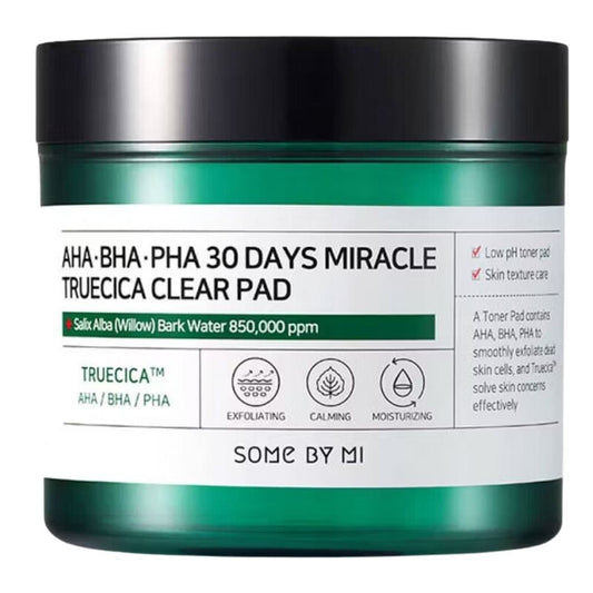 Some By Mi Some By Mi Płatki złuszczające z kwasami AHA BHA PHA 30 Days Miracle Truecica - 70 sztuk