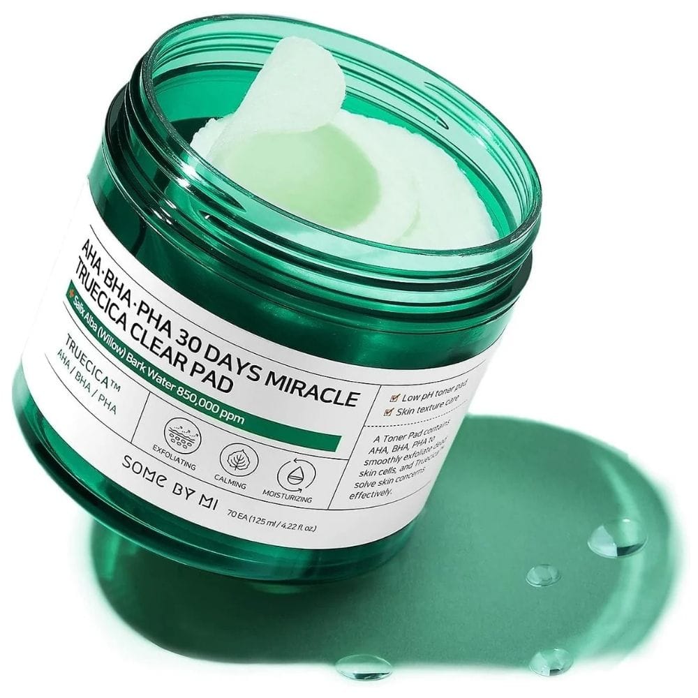 Some By Mi Some By Mi Płatki złuszczające z kwasami AHA BHA PHA 30 Days Miracle Truecica - 70 sztuk