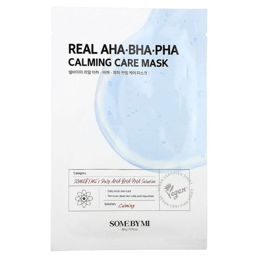 Some By Mi Some By Mi Real AHA BHA PHA Złuszczająco-kojąca maska w płachcie - 20 g