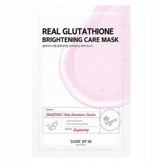 Some By Mi Some By Mi Real Glutathione Rozjaśniająca maska w płachcie - 20 g