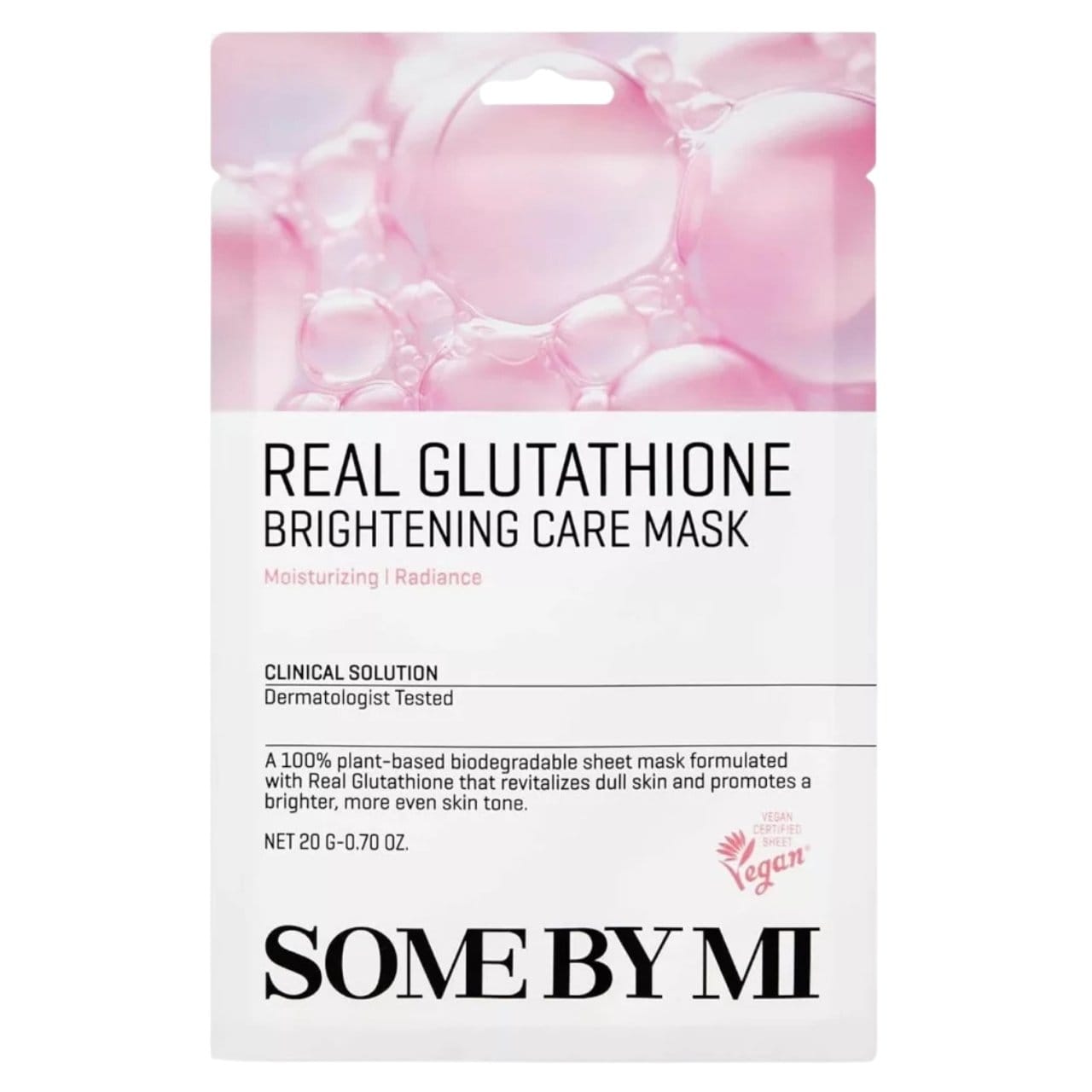Some By Mi Some By Mi Real Glutathione Rozjaśniająca maska w płachcie - 20 g