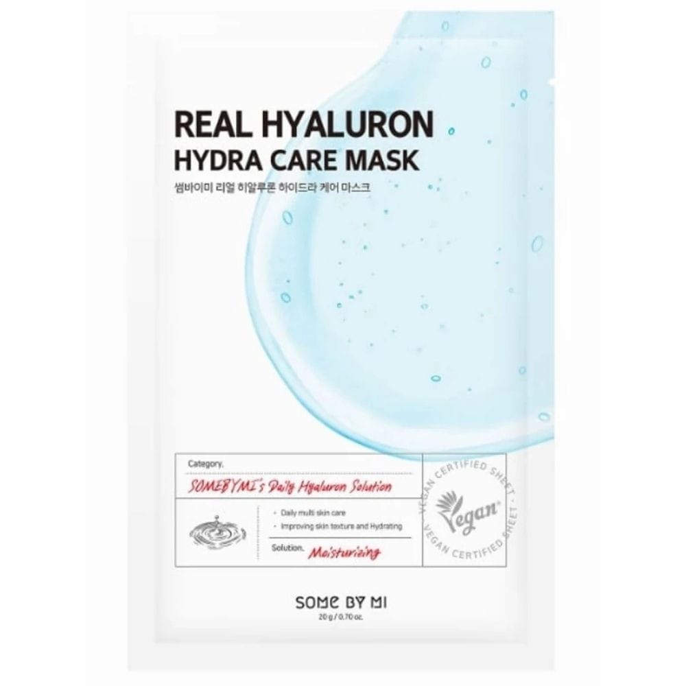 Some By Mi Some By Mi Real Hyaluron feuchtigkeitsspendend Tuchmaske - 20 g — Inhaltsstoffe i ocena