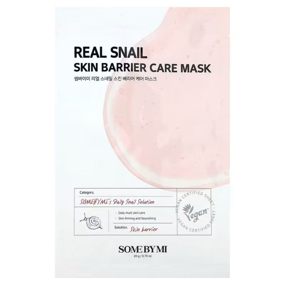 Some By Mi Some By Mi Real Snail Regenerująca maska ze śluzem ślimaka - 20 g — Składniki i ocena