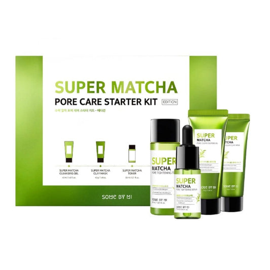 Some By Mi Some By Mi Super Matcha Pore Care Starter Kit - Zestaw do problematycznej cery z Matchą