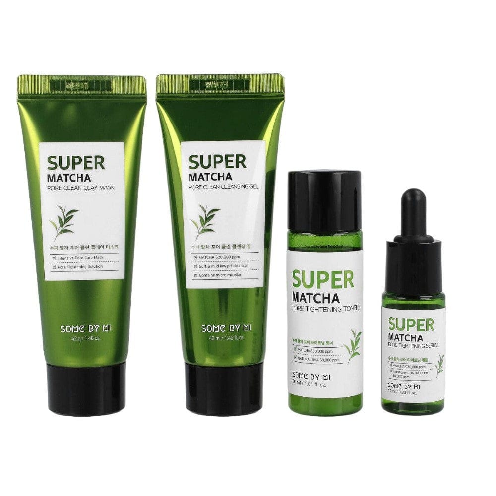 Some By Mi Some By Mi Super Matcha Pore Care Starter Kit - Zestaw do problematycznej cery z Matchą