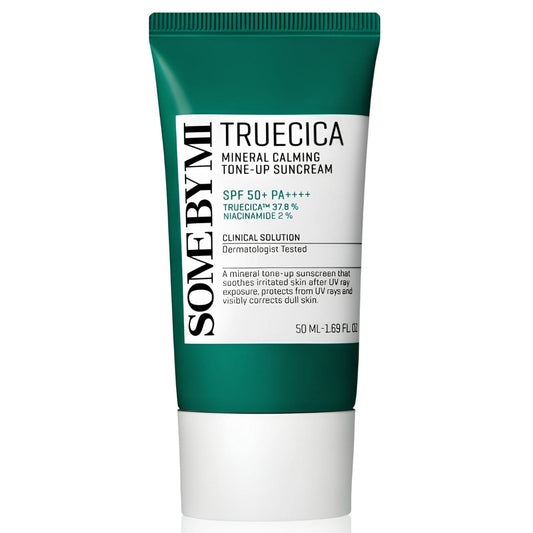 Some By Mi Some By Mi Truecica Mineral Calming Tone-Up Krem SPF50+ dla problematycznej cery - 50 ml