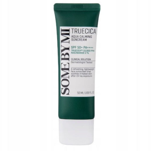 Some By Mi Some By Mi Truecica Mineral Calming Tone-Up Łagodzący krem SPF50+ z filtrami mineralnymi - 50 ml