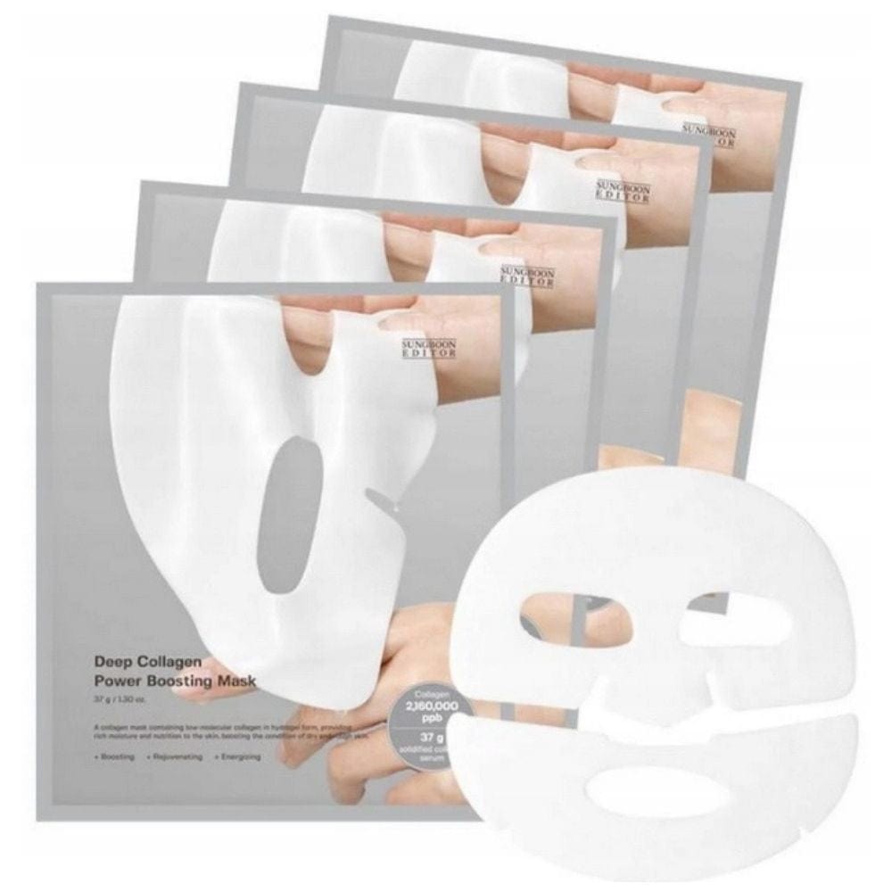 Sungboon Editor Sungboon Editor Deep Collagen Żelowa, liftingująca maska kolagenowa - 4 sztuki