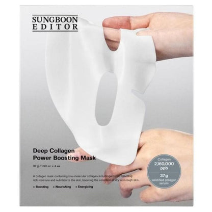 Sungboon Editor Sungboon Editor Deep Collagen Żelowa, liftingująca maska kolagenowa - 4 sztuki
