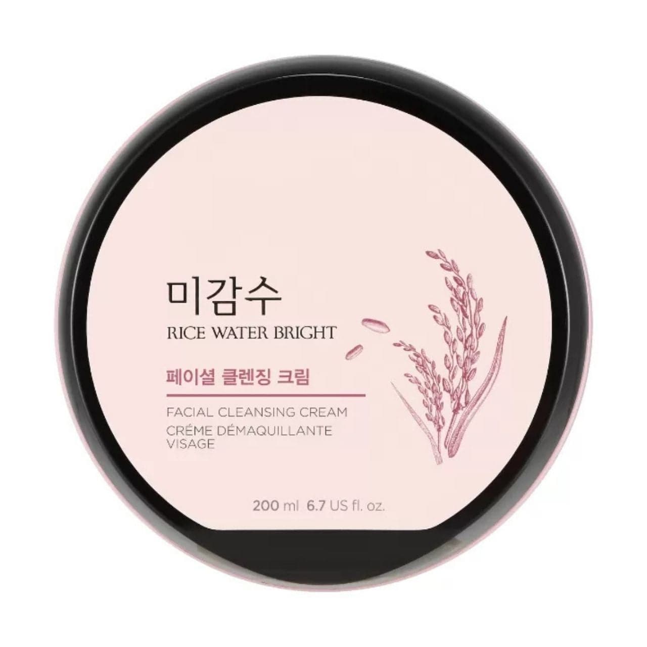 The Face Shop The Face Shop Rice Water Bright Oczyszczający krem do twarzy - 200 ml — Składniki i ocena