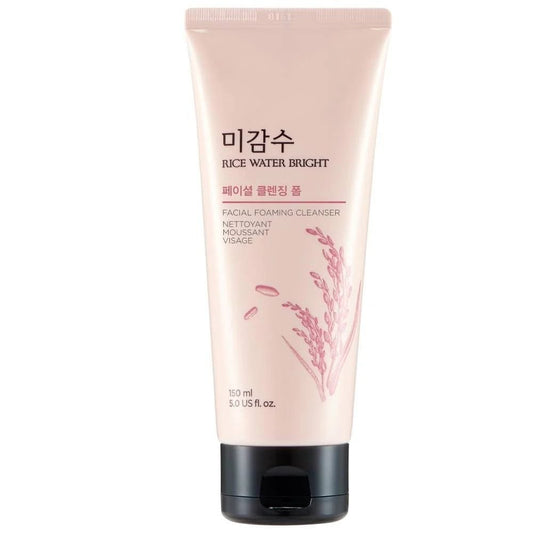The Face Shop The Face Shop Rozjaśniająca kremowa pianka z ryżem Water Bright Foaming Cleanser - 150 ml