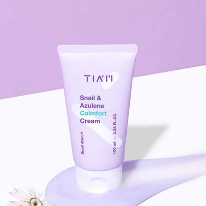 TIA'M TIAM Snail & Azulene Krem do twarzy ze śluzem ślimaka - 100 ml