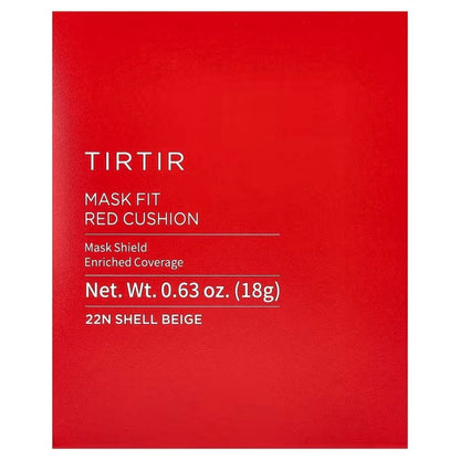 TIRTIR TIRTIR Mask Fit Red Cushion Podkład w kompakcie, odcień 22N Shell Beige