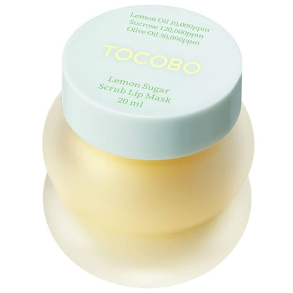 Tocobo Tocobo Maska cukrowa, peeling do ust z olejkiem cytrynowym - 20 ml