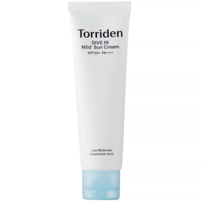 Torriden Torriden Dive-In Mild Sunscreen SPF50+ Mineralny krem przeciwsłoneczny do twarzy - 60 ml