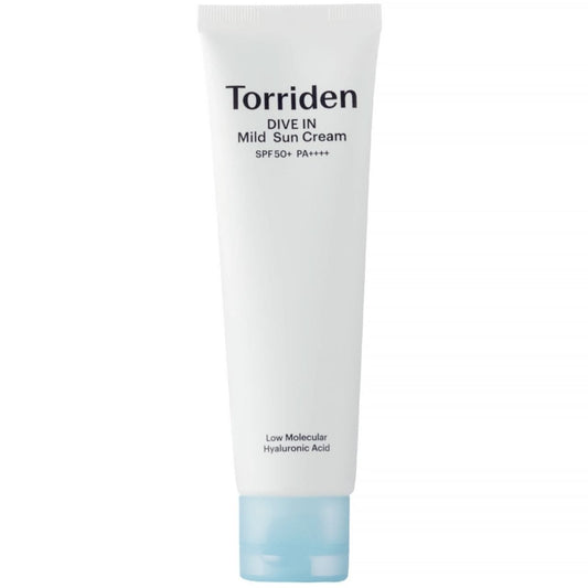 Torriden Torriden Dive-In Mild Sunscreen SPF50+ Mineralny krem przeciwsłoneczny do twarzy - 60 ml