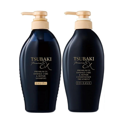 Tsubaki Tsubaki Premium EX Damage Care Zestaw do zniszczonych włosów - 2 x 400 ml