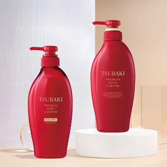 Tsubaki Tsubaki Premium Moist Repair Odżywka do zniszczonych włosów - 450 ml