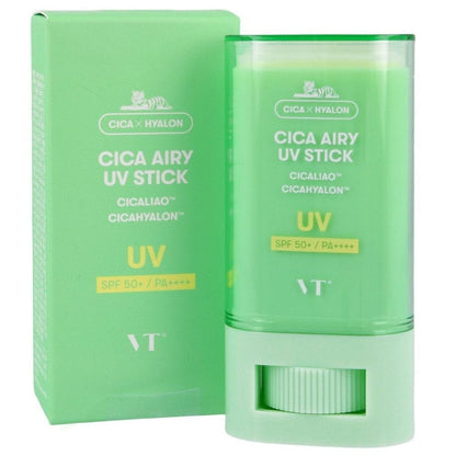 VT Cosmetics VT Cosmetics Cica Airy UV Stick SPF50+ PA++++ Sztyft przeciwsłoneczny - 20 g