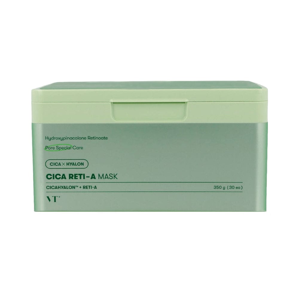 VT Cosmetics VT Cosmetics Cica Reti-A Maski z Cicahyalon™ i retinolem do codziennego użytku - 30 sztuk