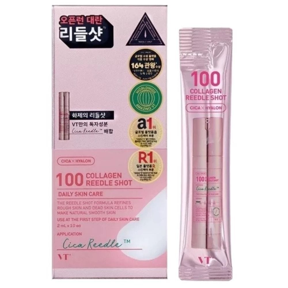 VT Cosmetics VT Cosmetics Collagen Reedle Shot 100 Booster z kolagenem - 10x2 ml