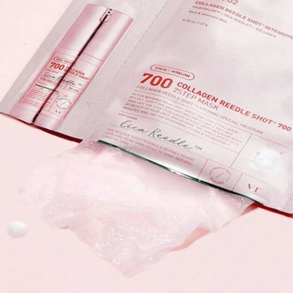VT Cosmetics VT Cosmetics Collagen Reedle Shot 700 2-etapowa hydrożelowa maska - 1,5 g + 27 g