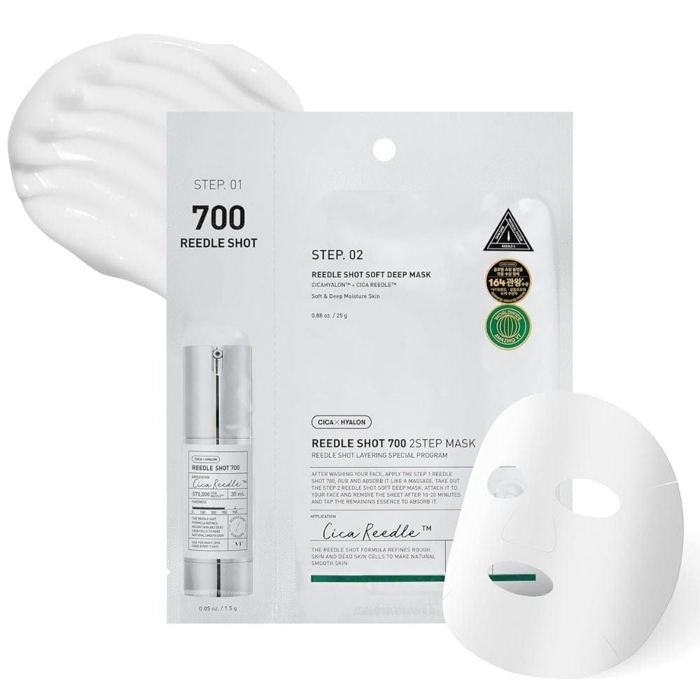 VT Cosmetics VT Cosmetics Reedle Shot 700 2-etapowa maseczka ujędrniająca - 1,5 g + 25 g — Składniki i ocena