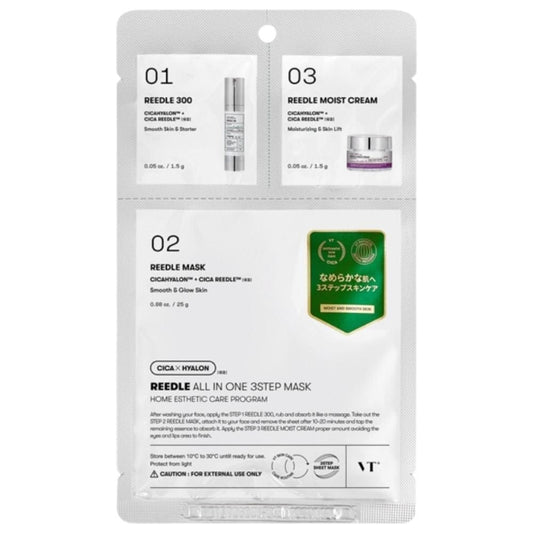 VT Cosmetics VT Cosmetics Reedle Shot All in One 3-etapowa pielęgnacja przeciwstarzeniowa
