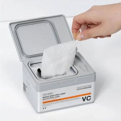 VT Cosmetics VT Cosmetics Reedle Shot Vita-Light Brightening Mask Rozjaśniająca maska w płachcie - 30 sztuk