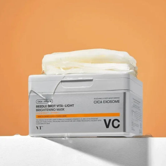 VT Cosmetics VT Cosmetics Reedle Shot Vita-Light Brightening Mask Rozjaśniająca maska w płachcie - 30 sztuk