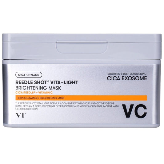 VT Cosmetics VT Cosmetics Reedle Shot Vita-Light Brightening Mask Rozjaśniająca maska w płachcie - 30 sztuk