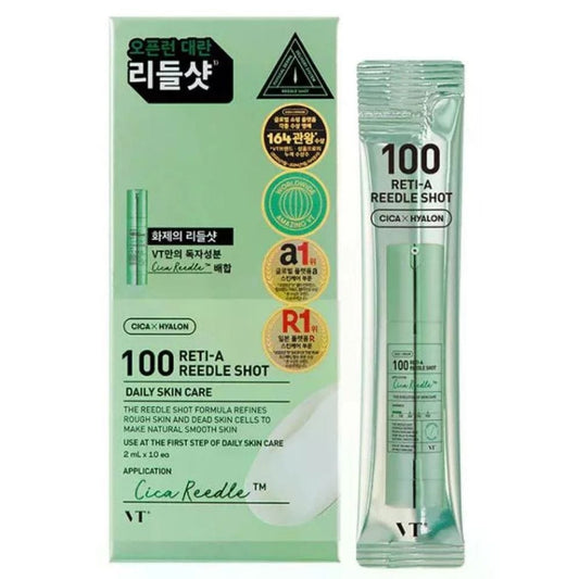 VT Cosmetics VT Cosmetics Reti-A Reedle Shot 100 Booster z retinolem - 10x2 ml