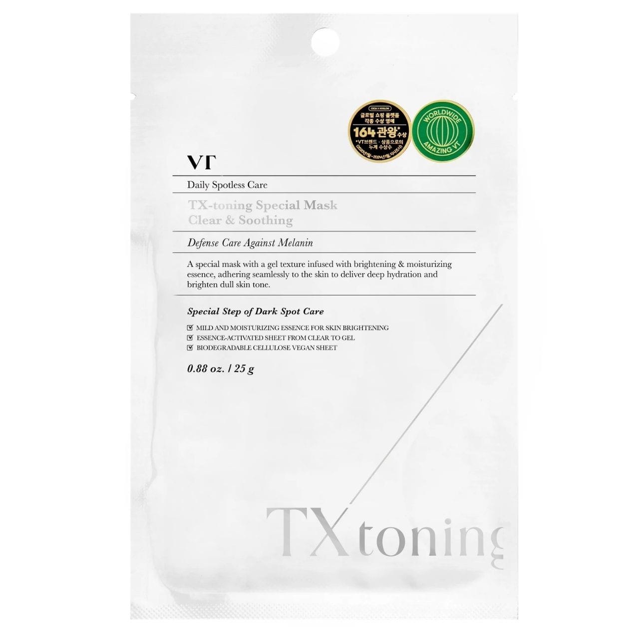 VT Cosmetics VT Cosmetics TX Toning Special Mask Kojaca maska w płachcie - 1 sztuka