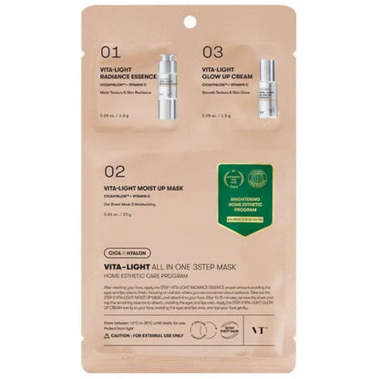 VT Cosmetics VT Cosmetics Vita Light All In One 3-etapowa rozjaśniająca maska - 1 sztuka