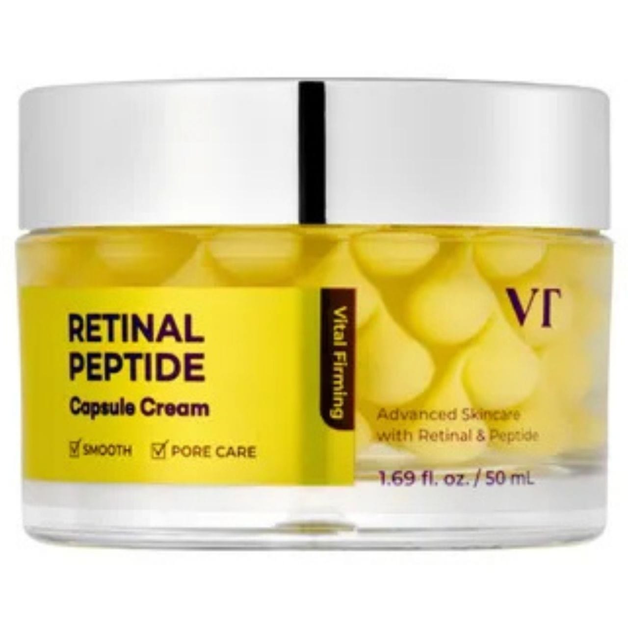VT Cosmetics VT Retinal Peptide Capsule Cream Wygładzający krem kapsułkowy do twarzy - 50 ml