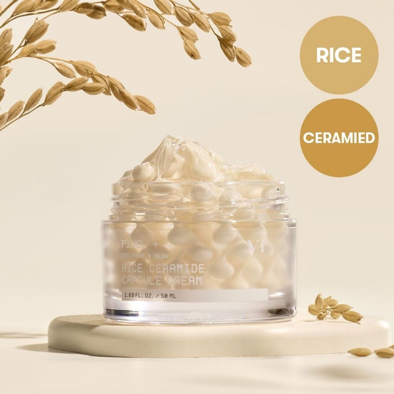 VT Cosmetics VT Rice Ceramide Capsule Cream Nawilżający krem kapsułkowy - 50 ml