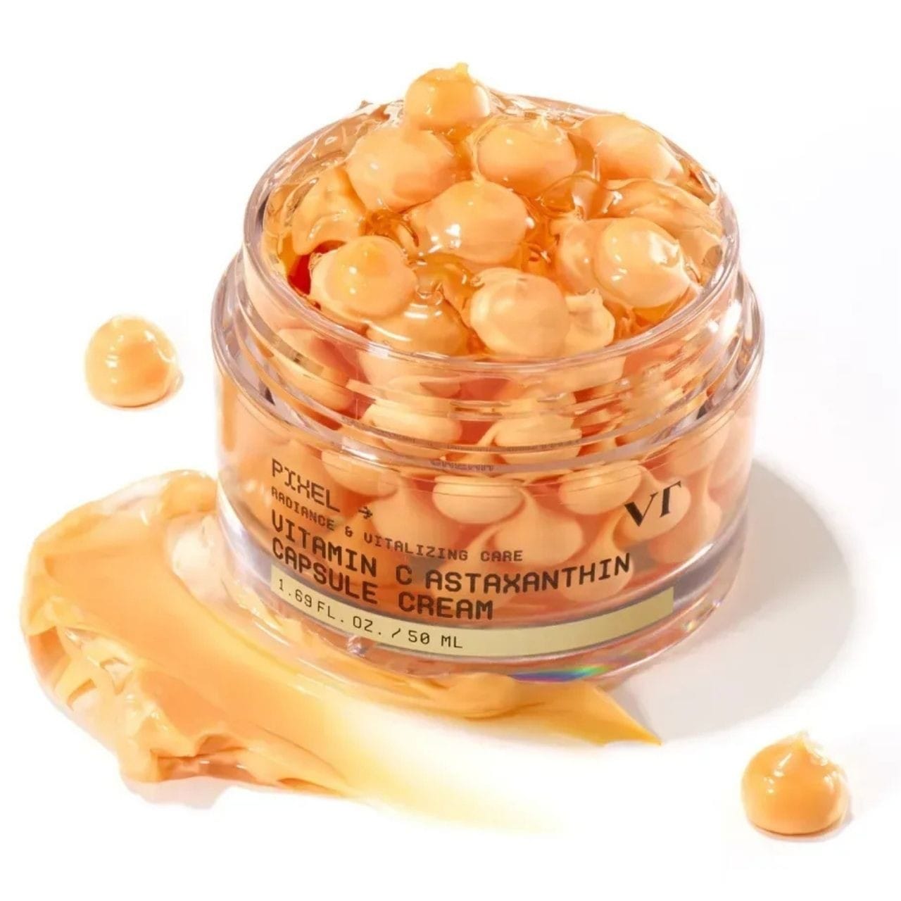 VT Cosmetics VT Vitamin C Astaxanthin Capsule Cream Rozświetlający krem kapsułkowy do twarzy - 50 ml